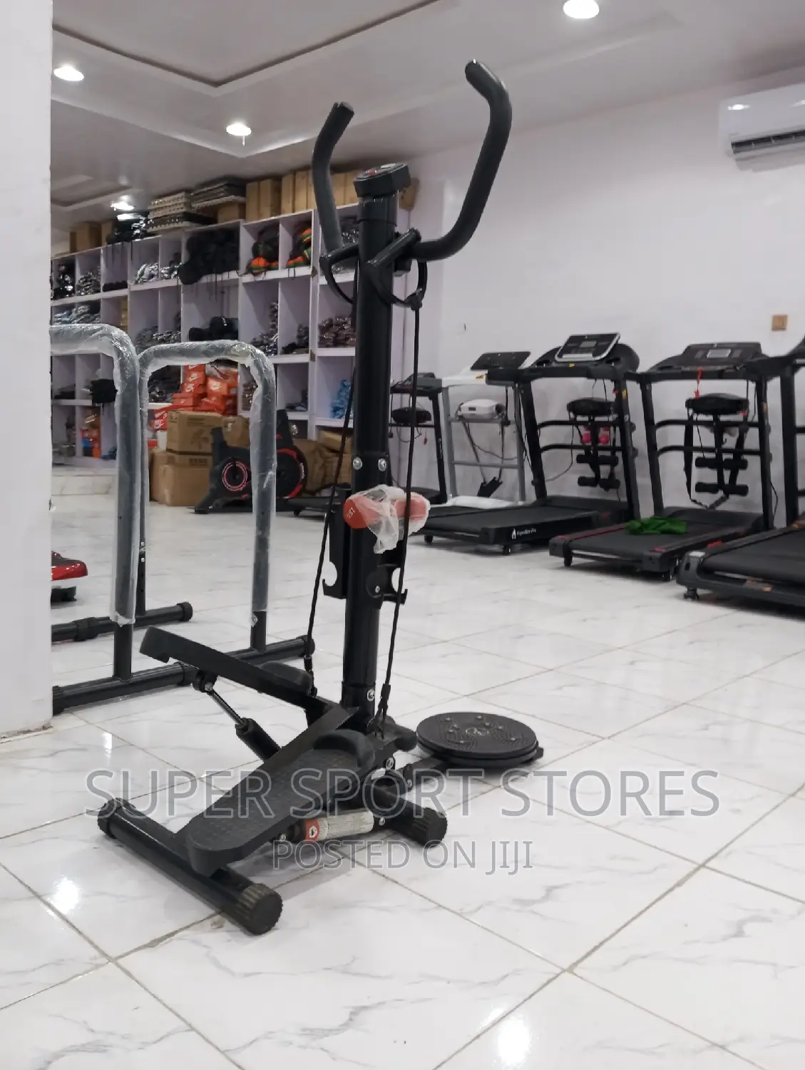 Standing Stepper, Waist Twister and 1kg Dumbbell