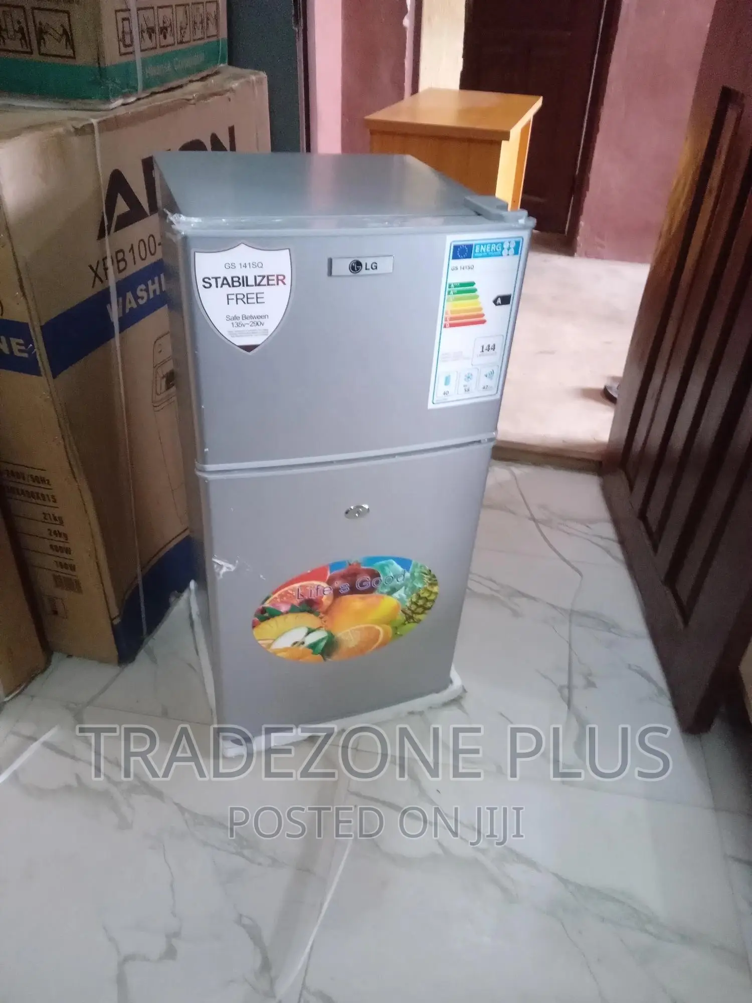 Fast Freezing Gs-141sq Lg Double Door Refrigerator