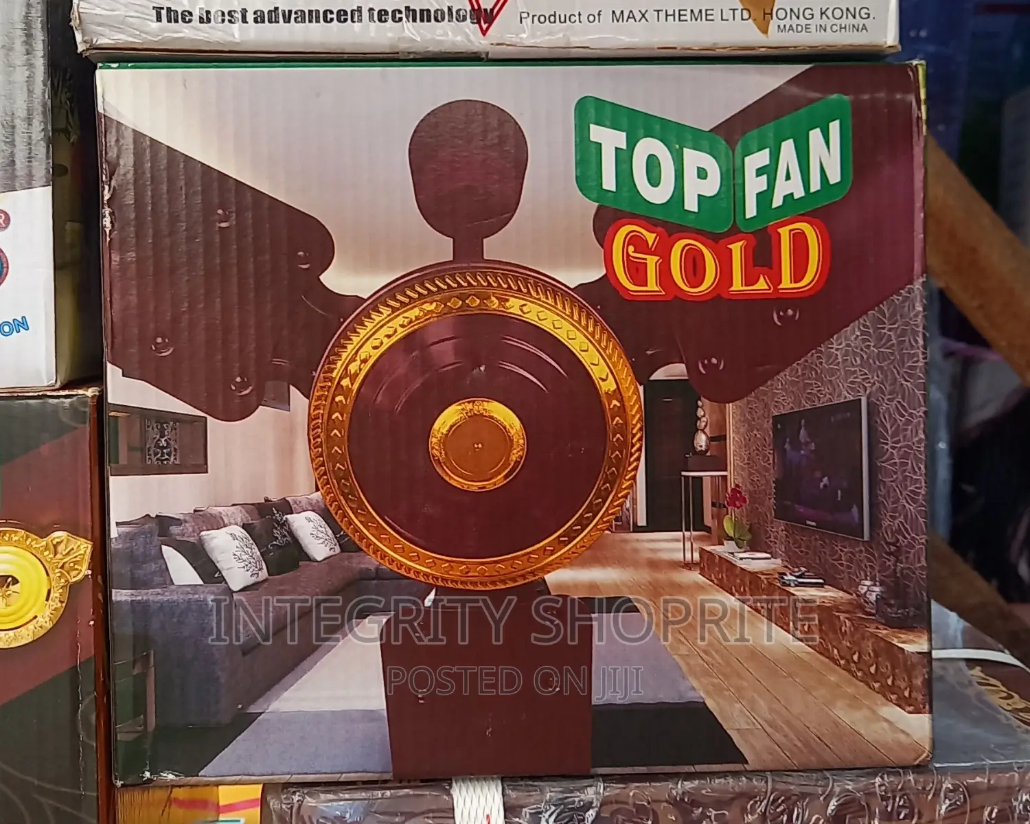 Top 56" Ceiling Fan - Brown