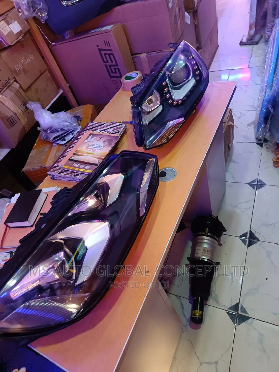 Touareg Headlights 2013