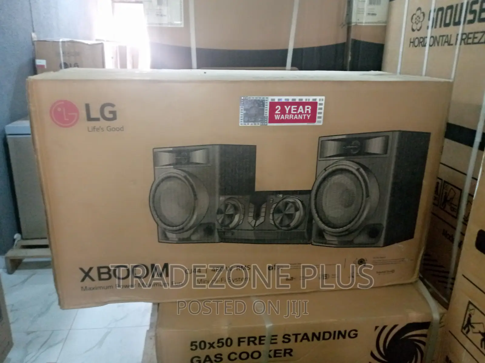 New LG CJ44 Xboom Bluetooth Sound Sys. (480W)