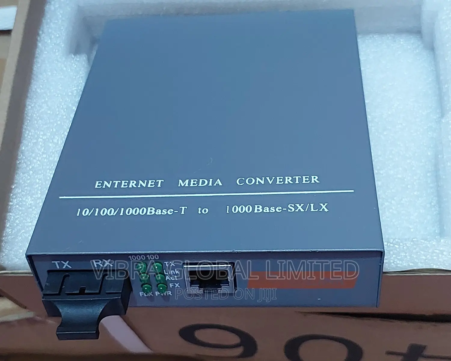 Netlink Single Mode Fiber Media Converter Gigabit