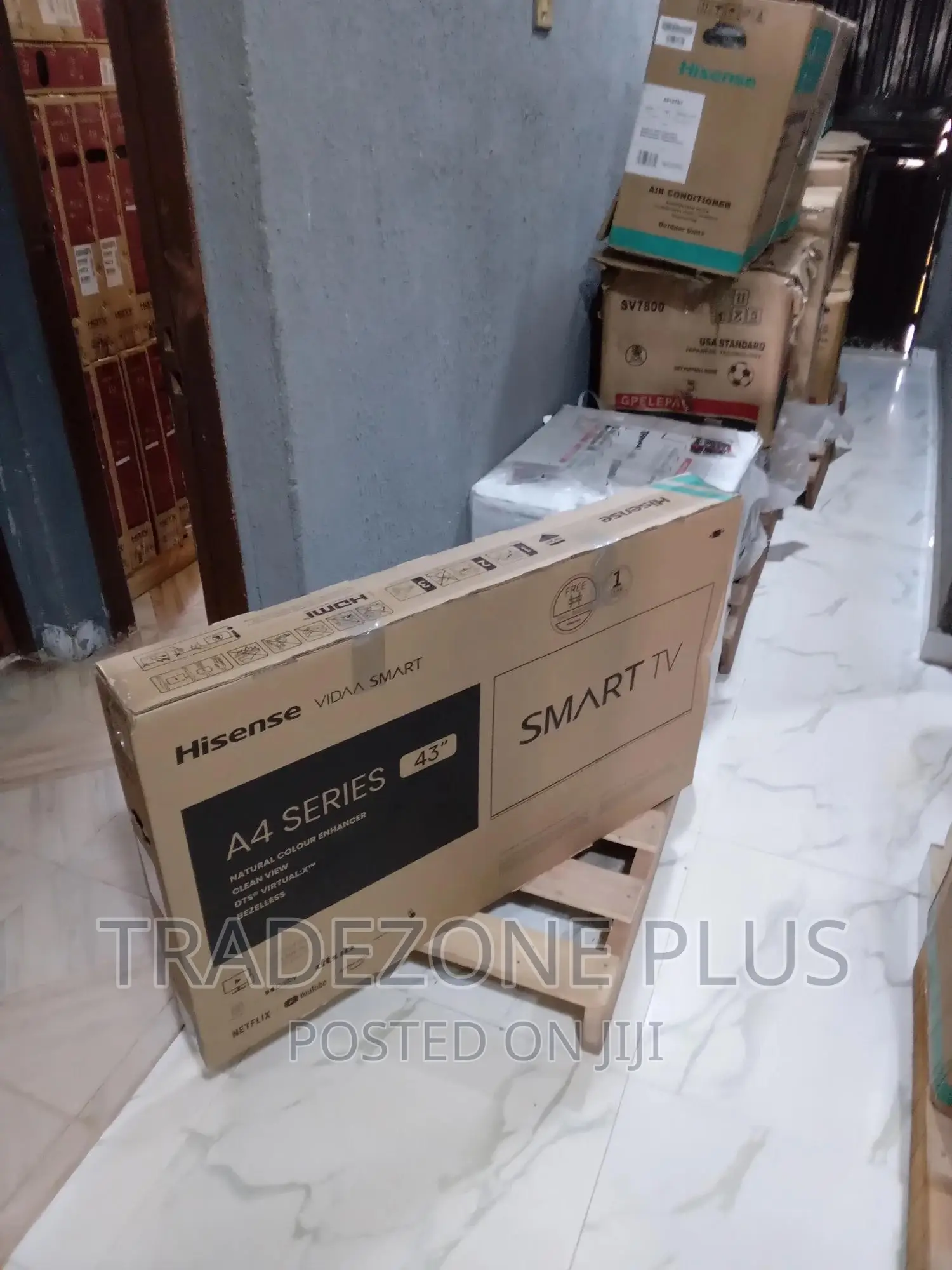 The New Hisense 43A4H Uhd Smart Tv+Youtubr=E+Netflix