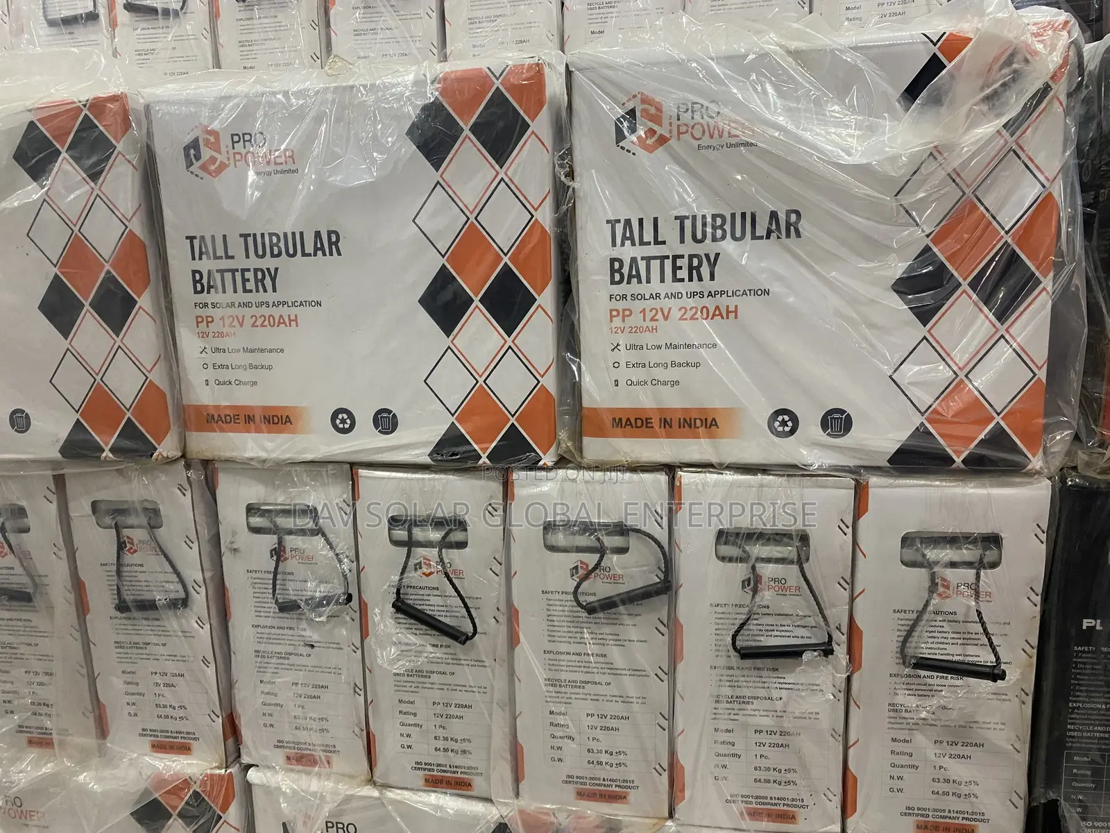220ah Pro Power Tubular Battery