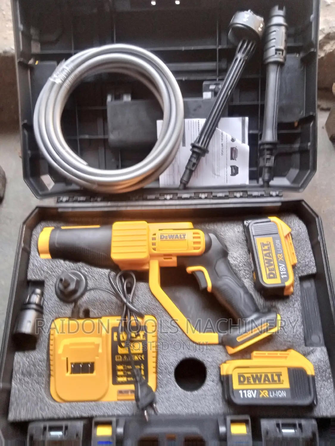 Cordless Pressure Washer 118V