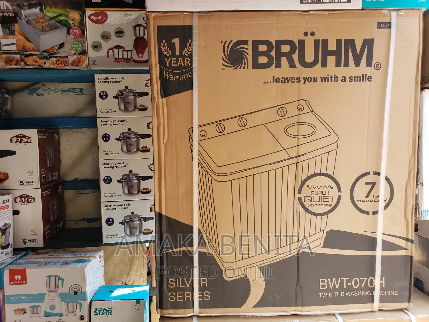 Bruhm Washing Machine 7kg