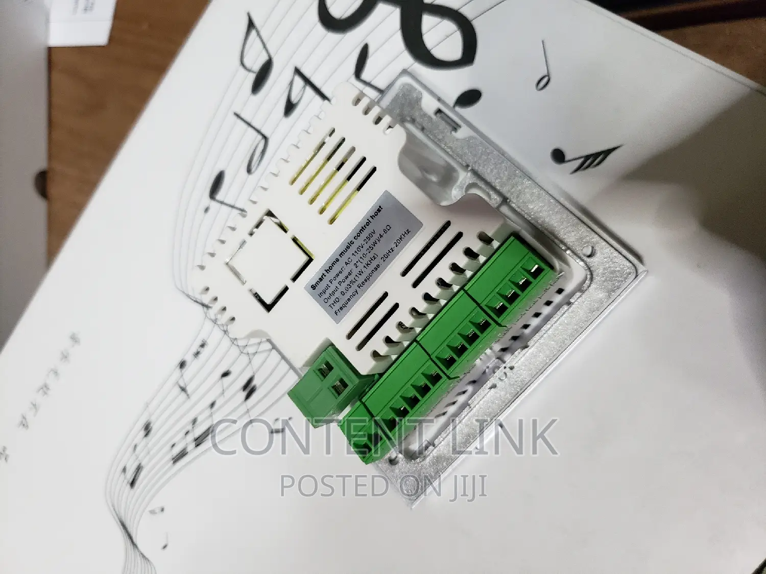 4 Inches Alexa/Tuya Inwall Key Pad Amplifier