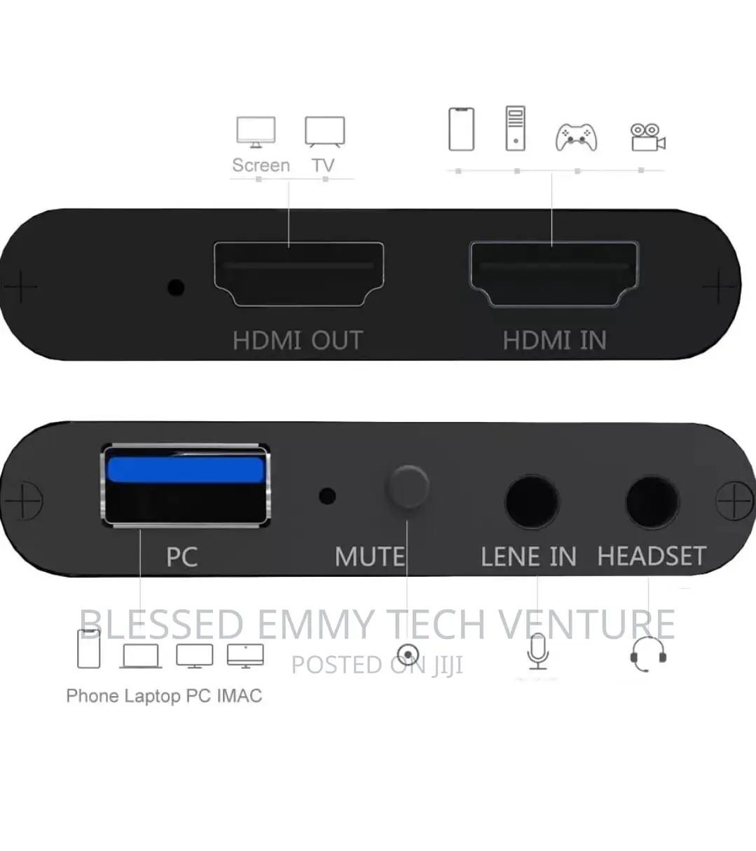 Ezcap HDMI Capture Card, Game and Live Streaming