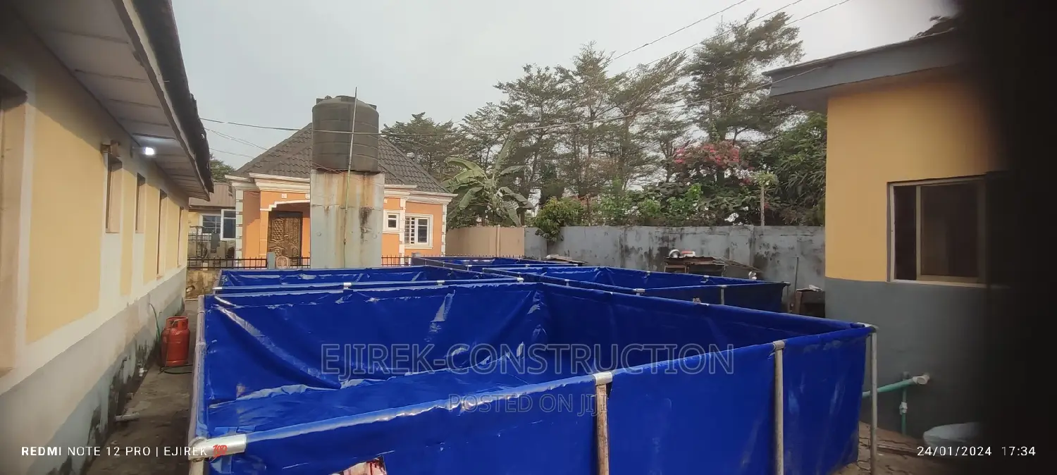 Mobile Fish Pond Tarpaulin ( Payment on Delivery)