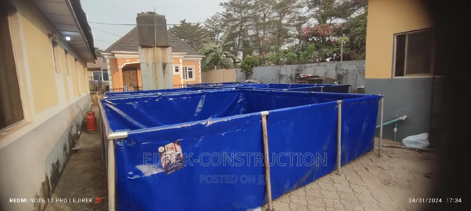 Mobile Fish Pond Tarpaulin ( Payment on Delivery)
