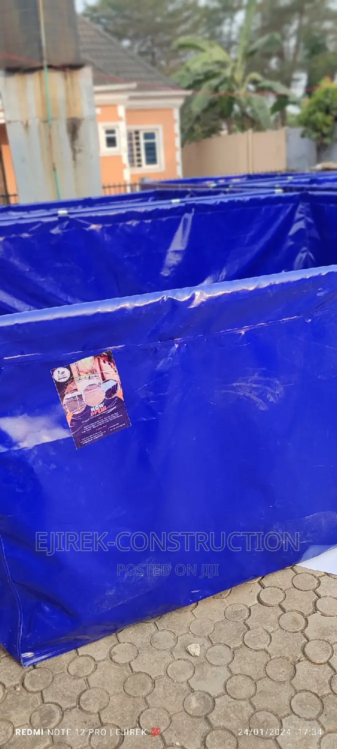 Mobile Fish Pond Tarpaulin ( Payment on Delivery)