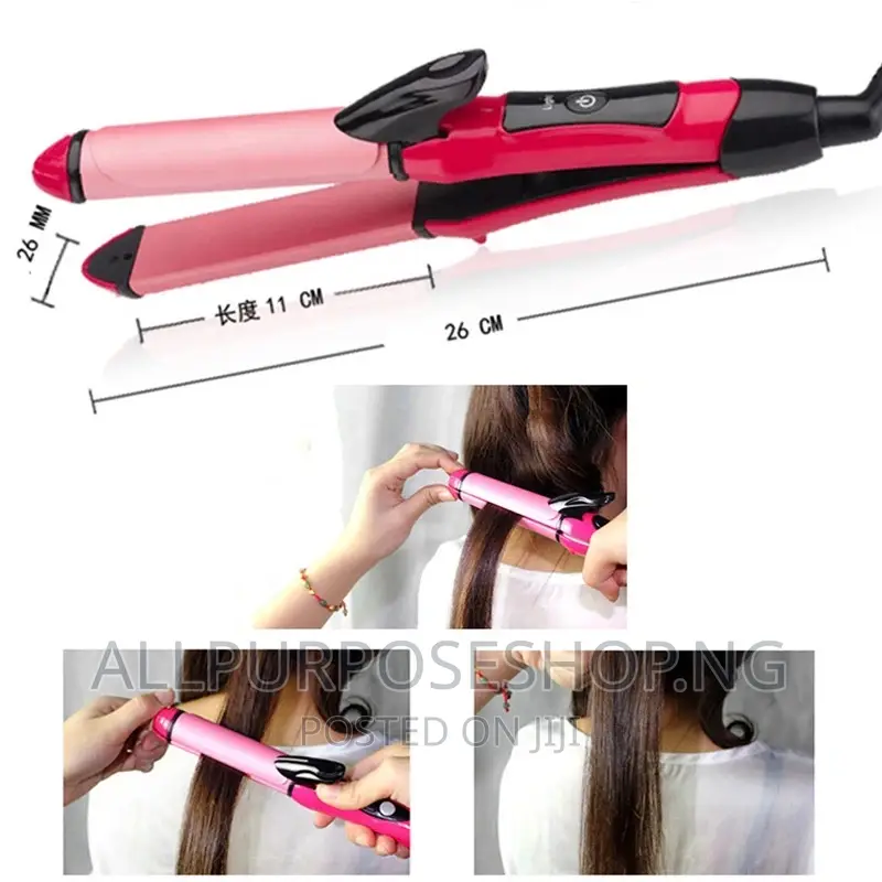 2 In 1 Hair Straightener