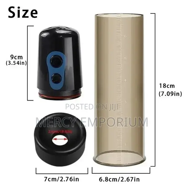 Penis Pump for Enlargement, Strong Erection, Delay Sex Time