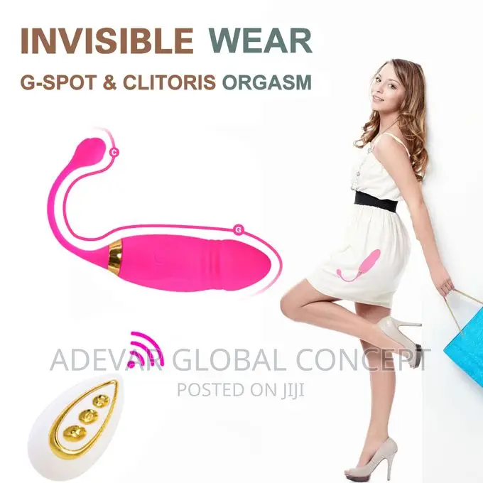 Wireless 10 Speed Vibrating Shaker Egg Silicone Vibrator