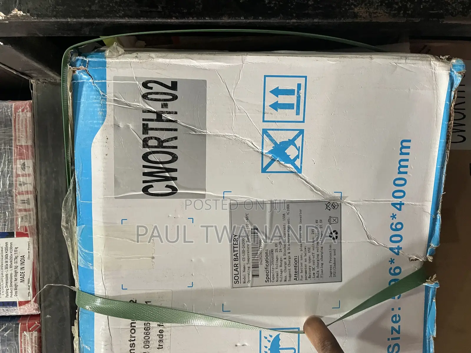 5kwh 24V Cworth Lithium Ion Batteries