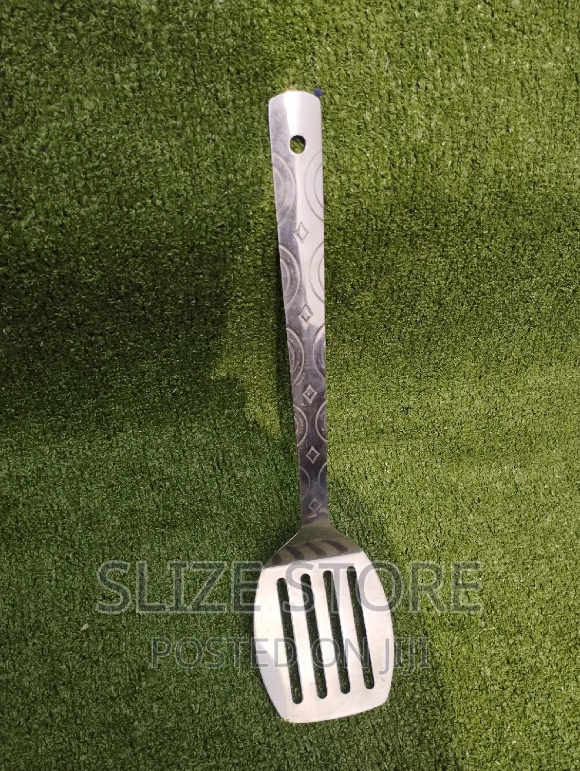 Stainless Steel Burger/Fish Slice Slotted Turner Spatula