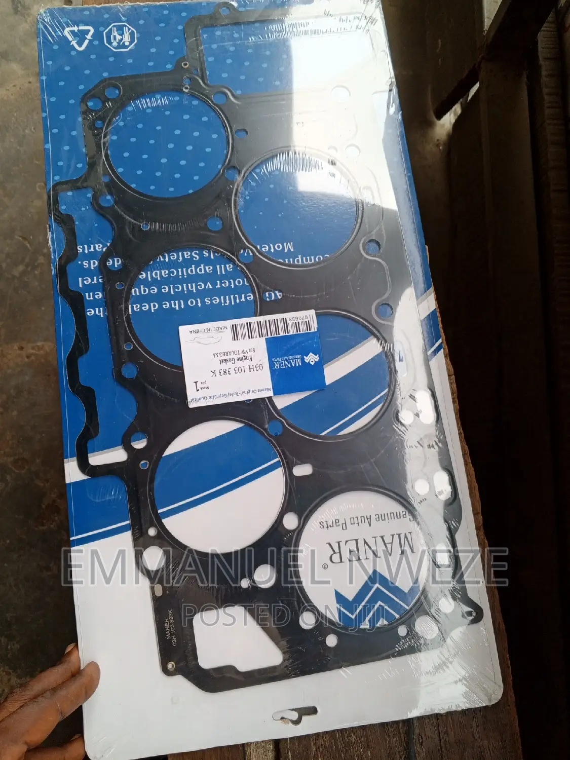 Volkswagen Touareg V6 2013 Gasket