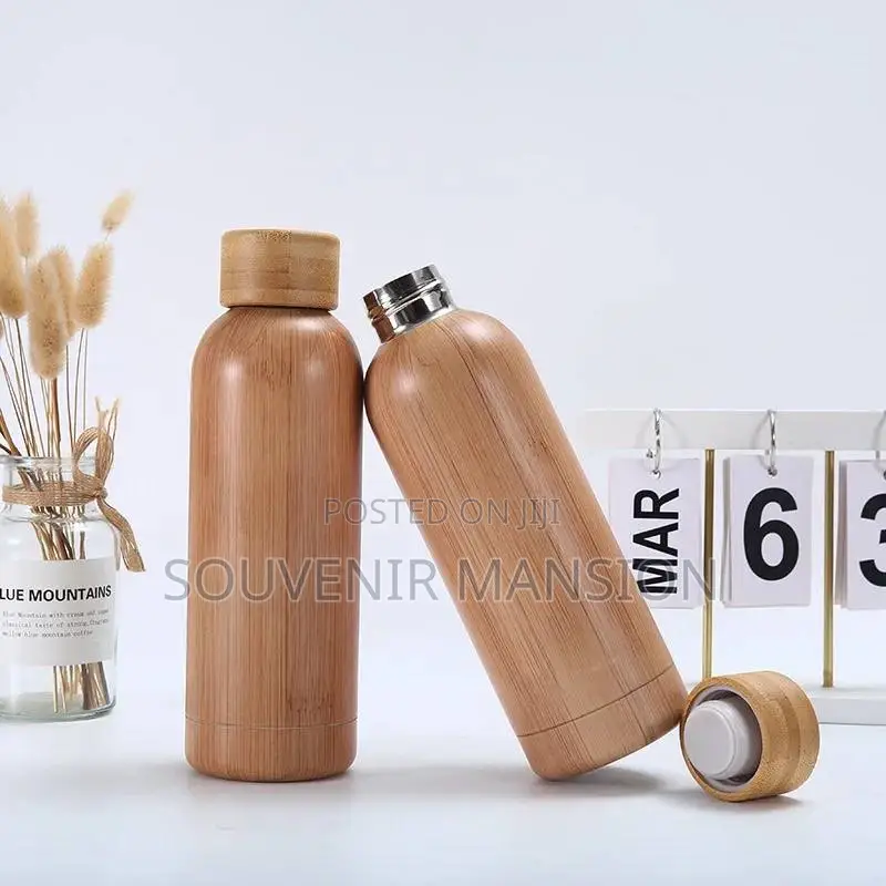 500ml Wooden Water Flask