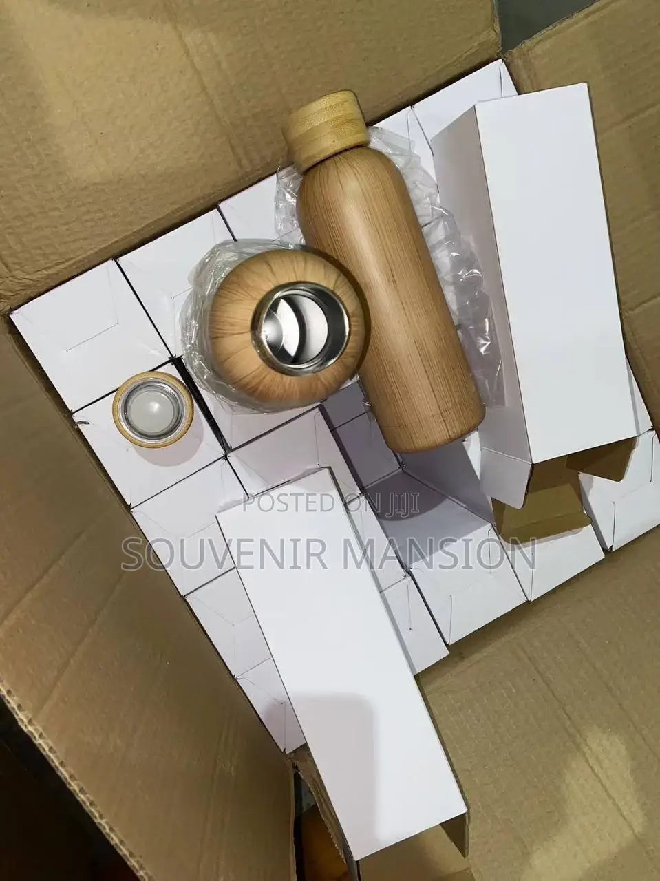500ml Wooden Water Flask