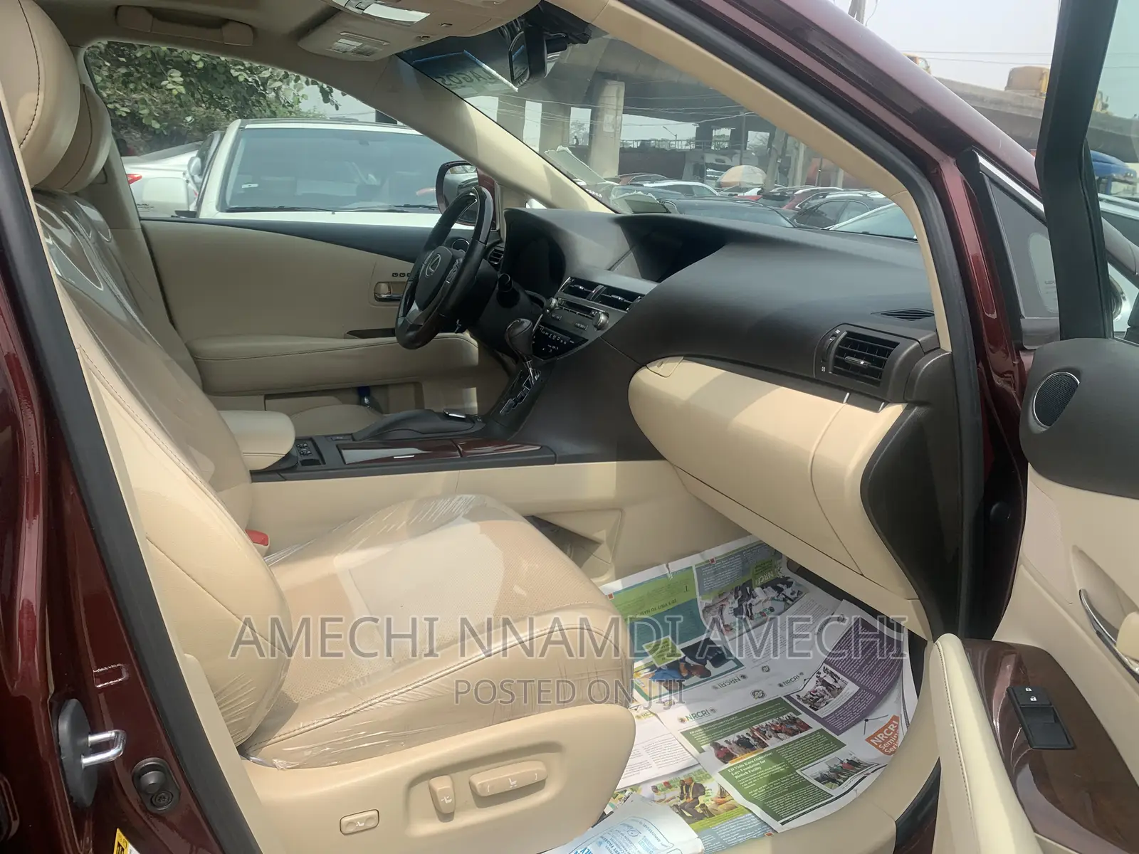 Lexus RX 2013 Red