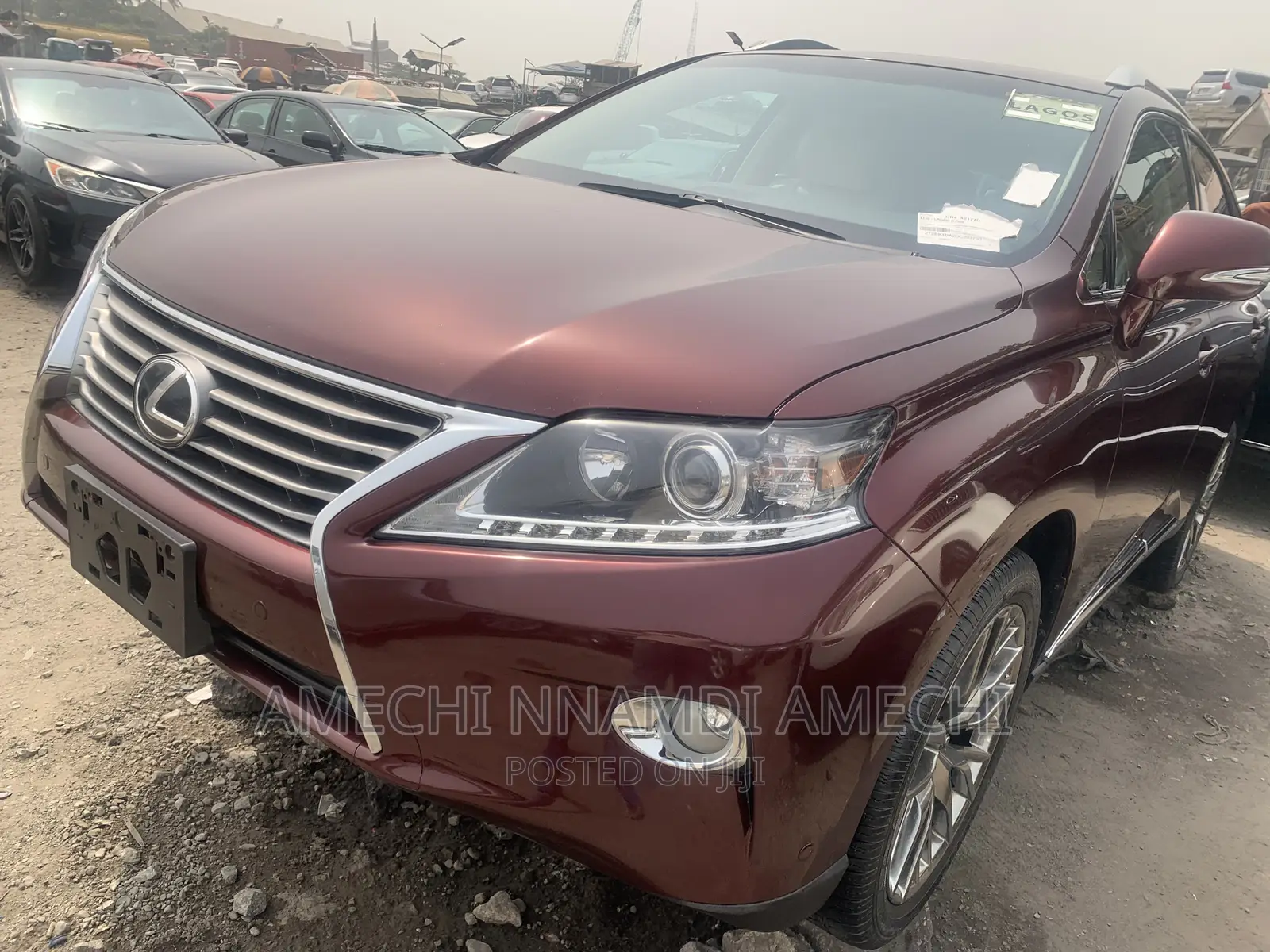 Lexus RX 2013 Red
