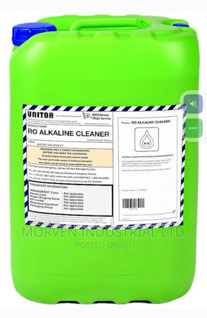 Alkaline Cleaner for Reverse Osmosis Water Treatment System