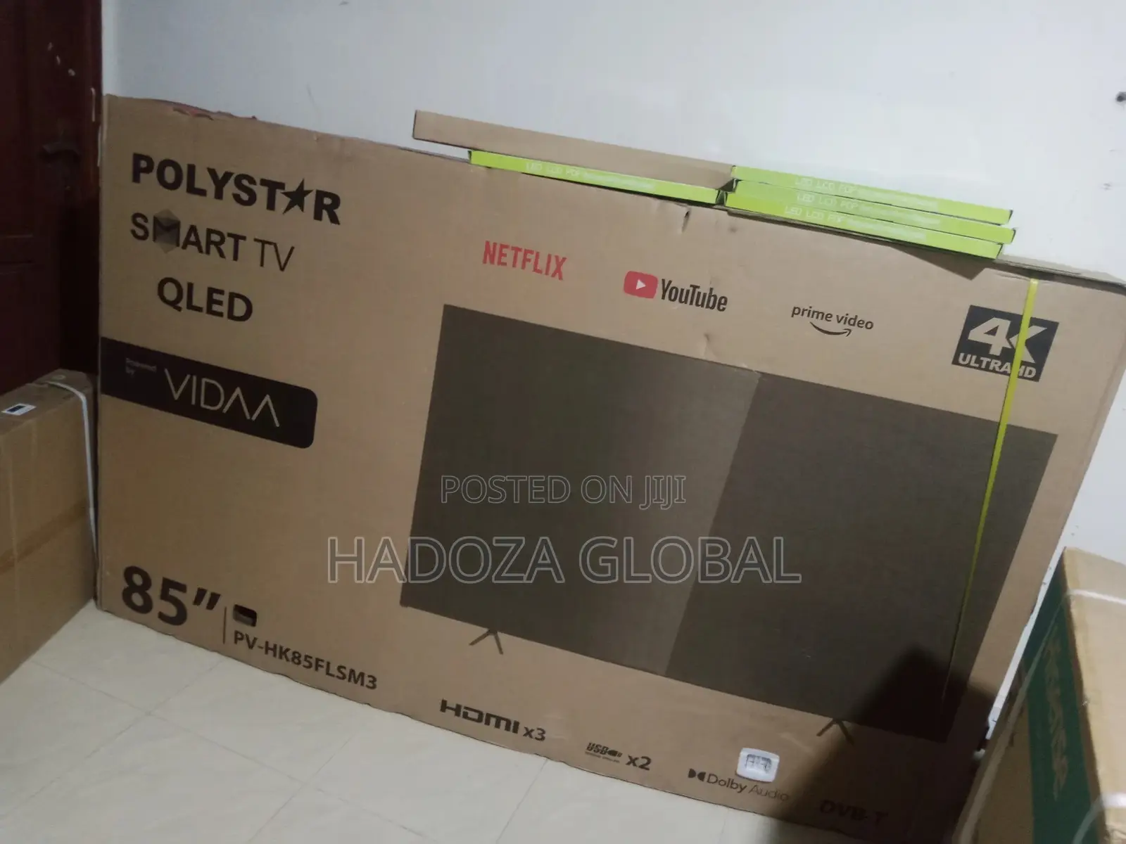 85inches Polystar Smart Tv- Qled