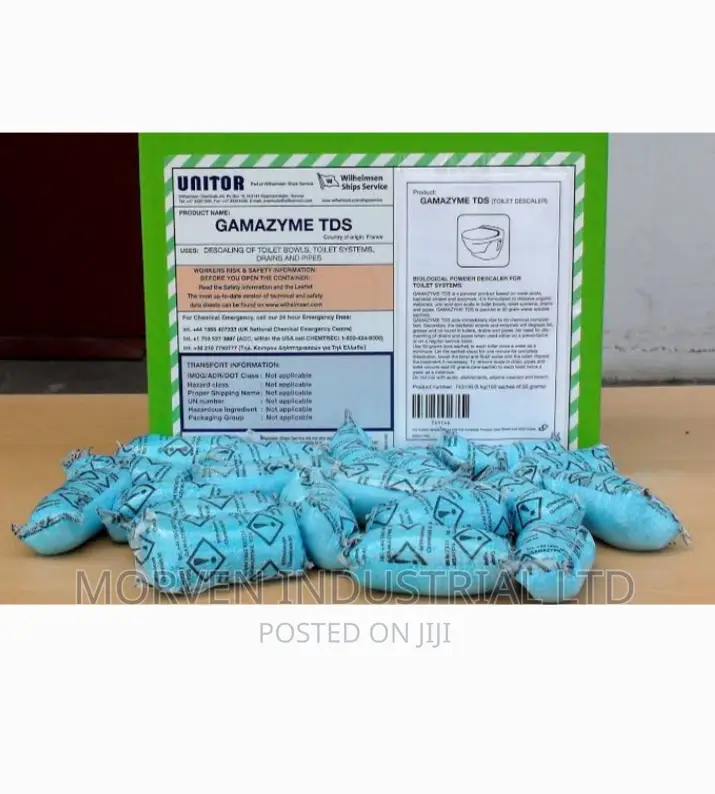 Gamazyme TDS for Descaling Toilet Systems, Drains and Pipes