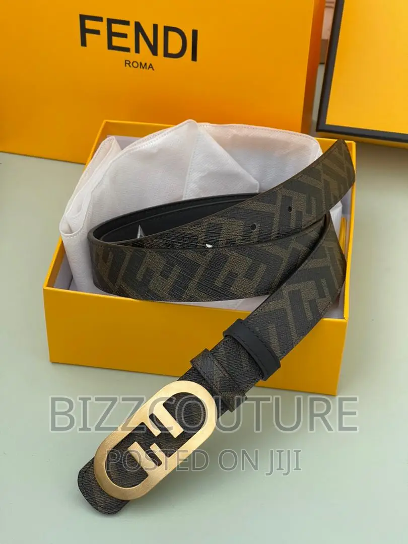 Original FENDI Leather Belts Available in Store