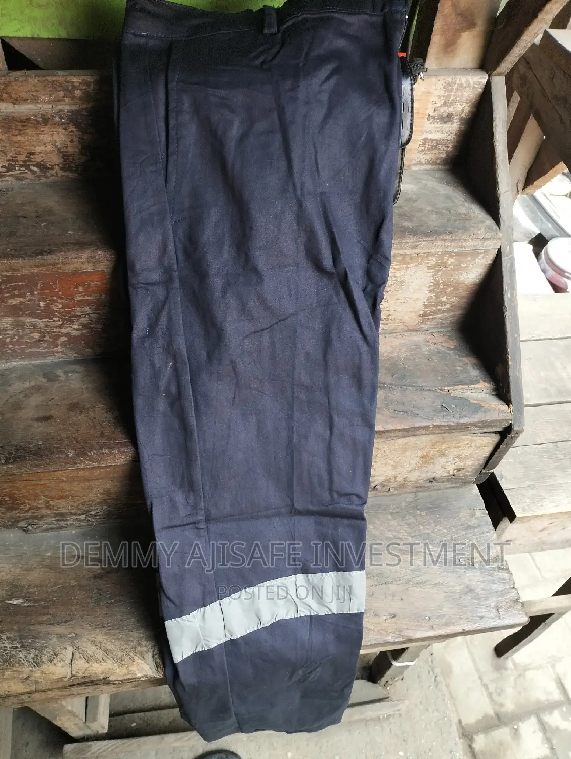 Safety Coverall With Reflector