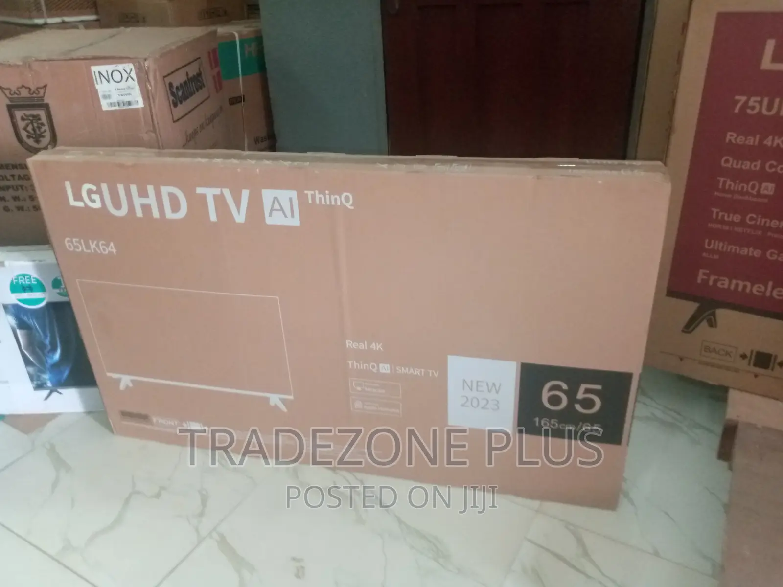 65" LG Smart Television With Bluetooth