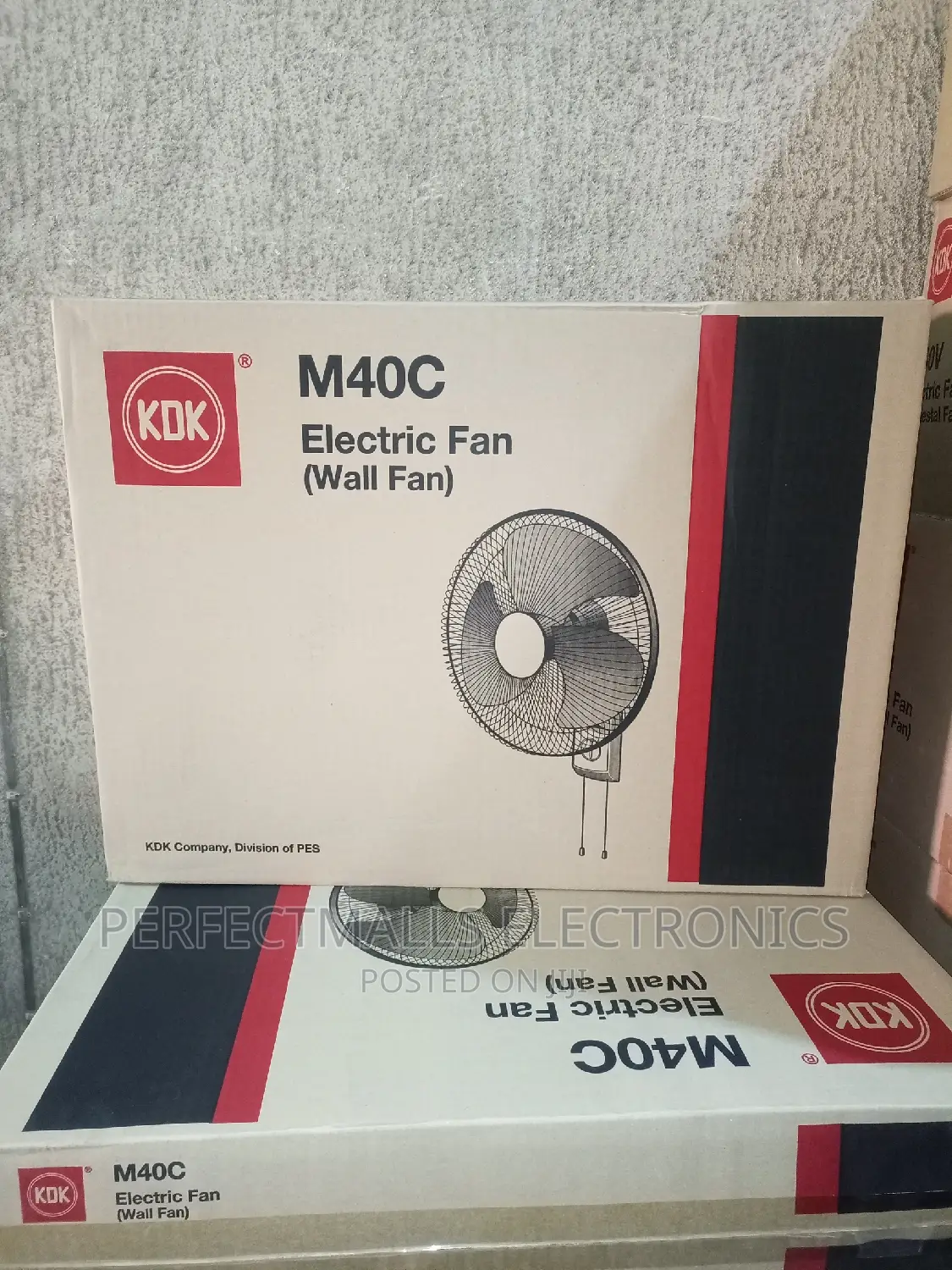16" KDK Metal Blade Cool Breeze Fan M40c