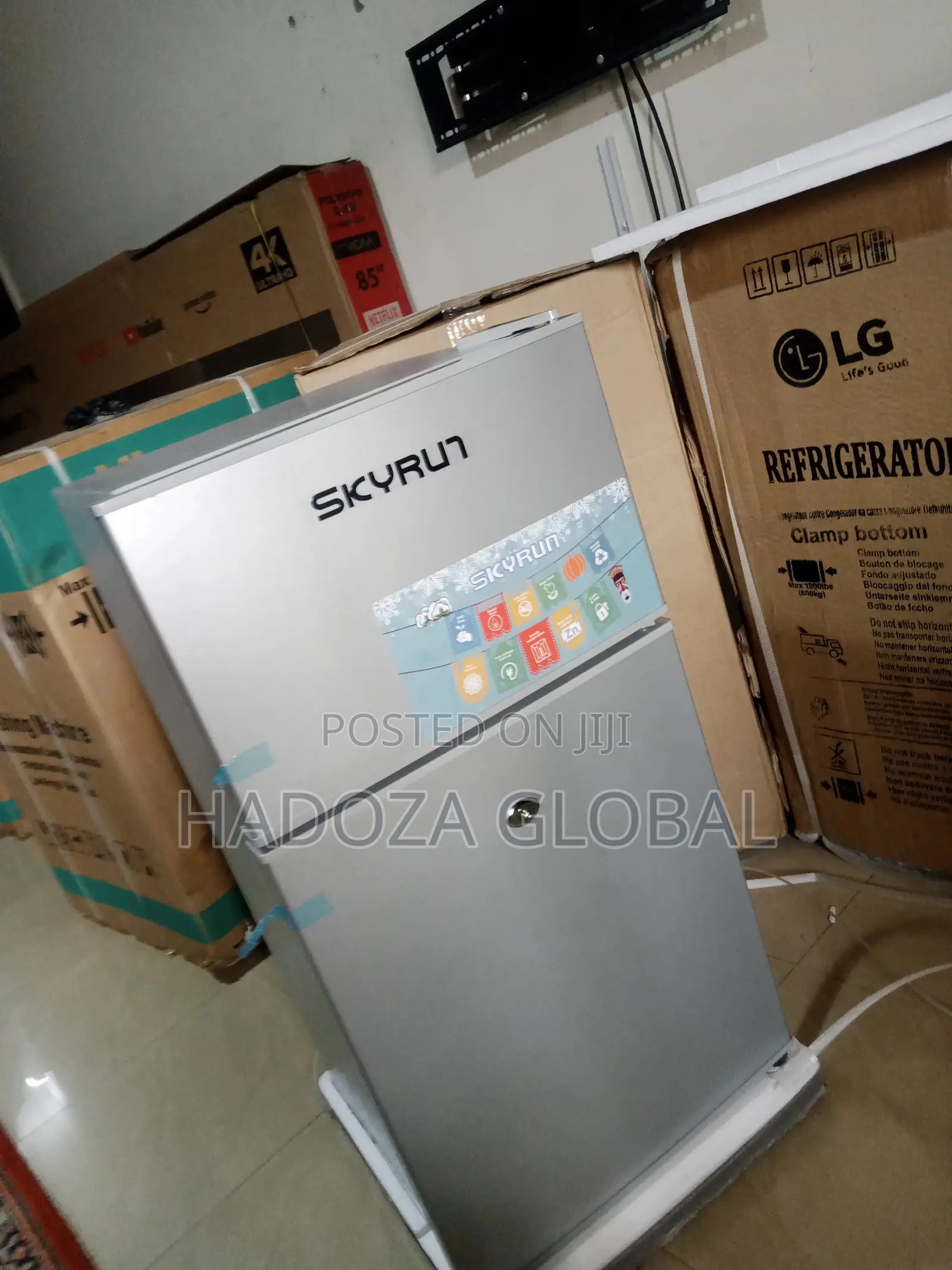 NEW, QUALITY Skyrun BCD-85hc Double Door Refrigerator