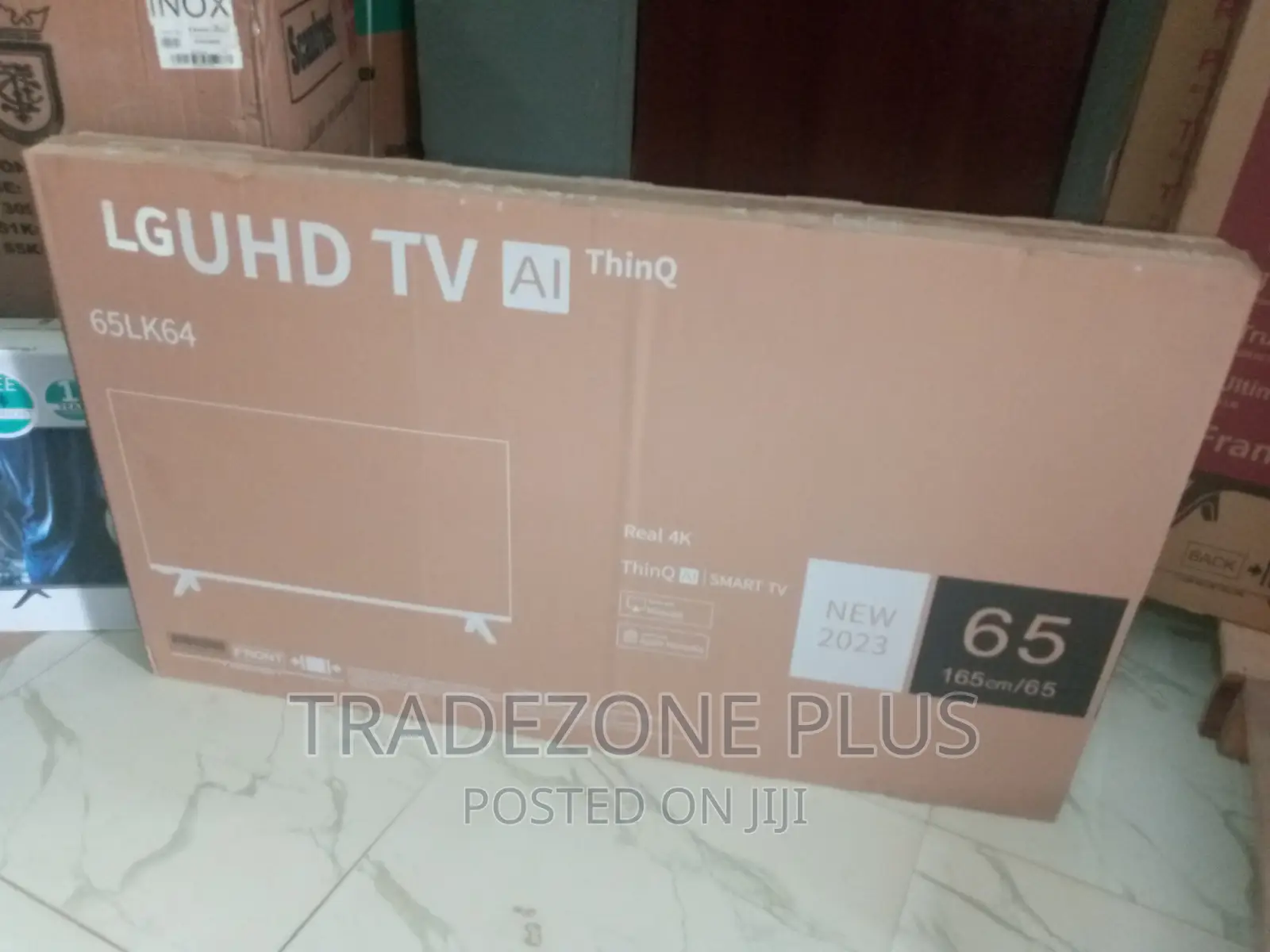 65 Inch LG Smart Television With Bluetooth