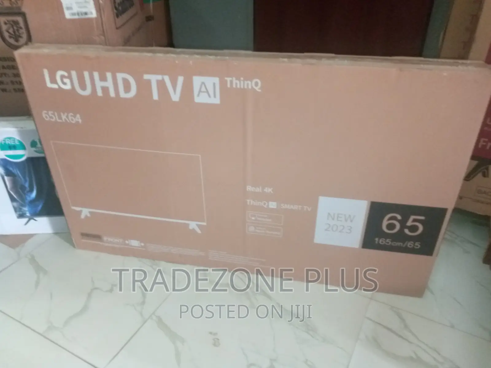 65 Inch LG Smart Television With Bluetooth