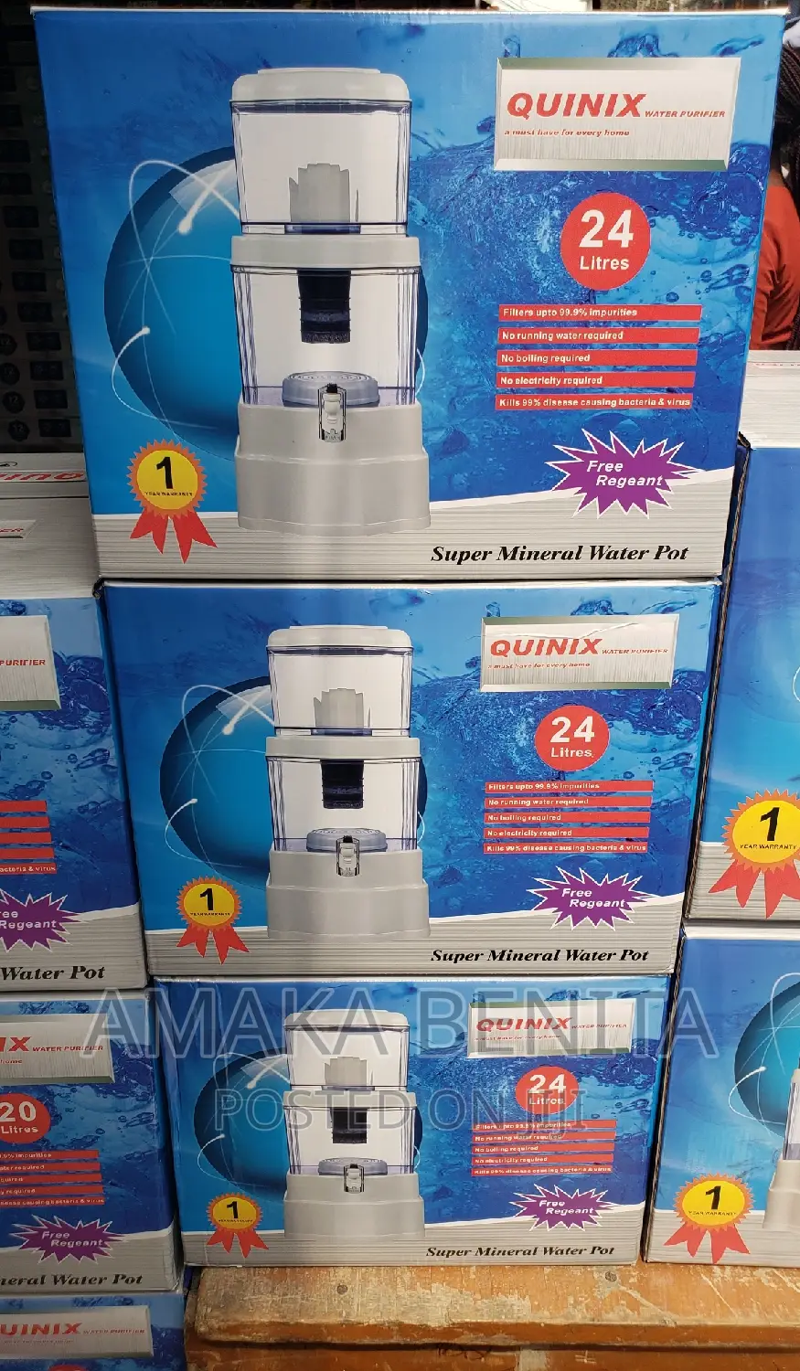 Quinix Water Purifier 24ltrs