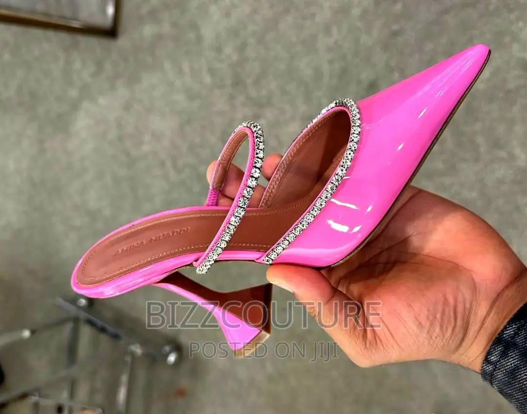 Original AMINA MUADDI Heels Available in Store