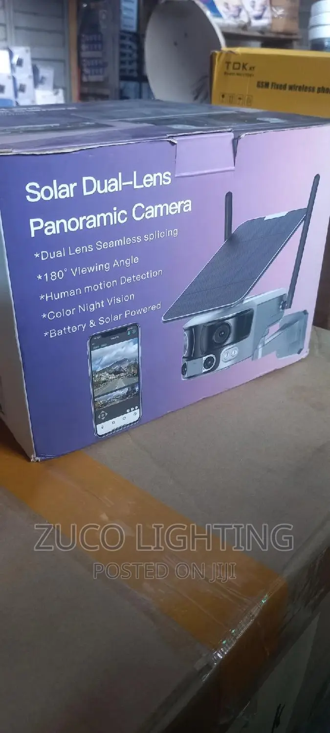 4G Wifi Solar Security Cameras CCTV Outdoor Dual Lens Ultra