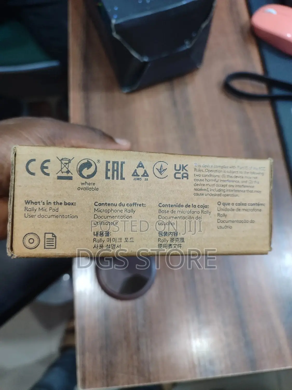 Logitech Rally Mic Pod Boundary Microphone