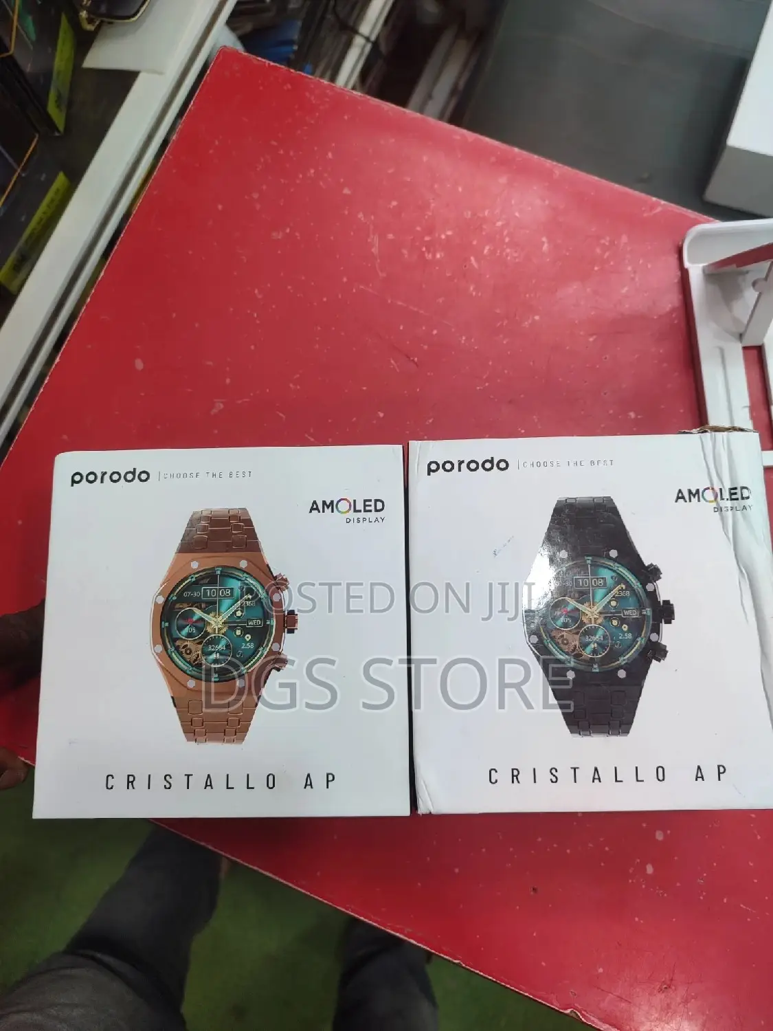 Porodo Cristalloap AMOLED Smart Watch