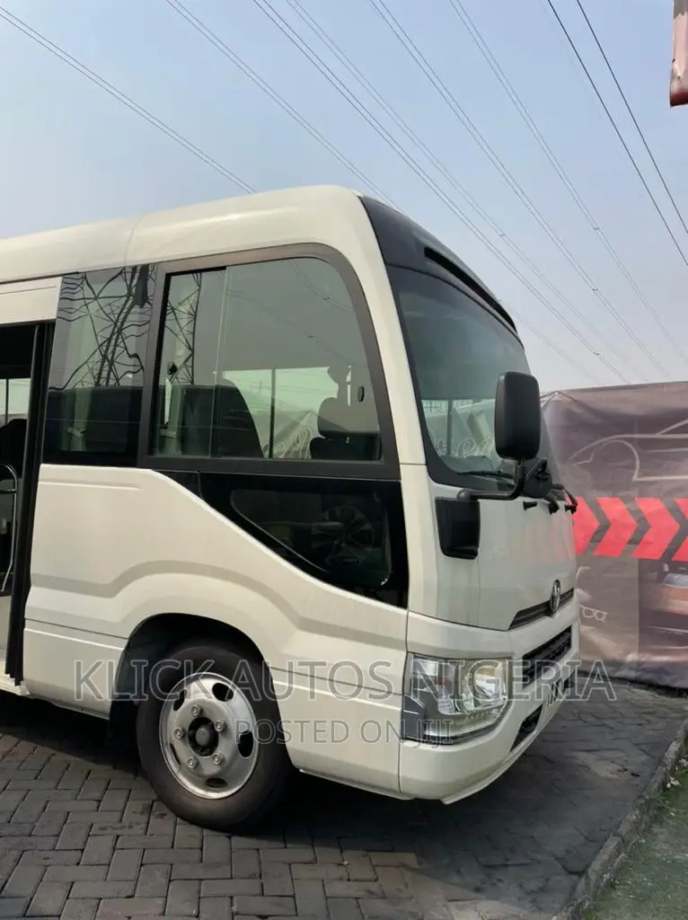 New Toyota Coaster 2023 White