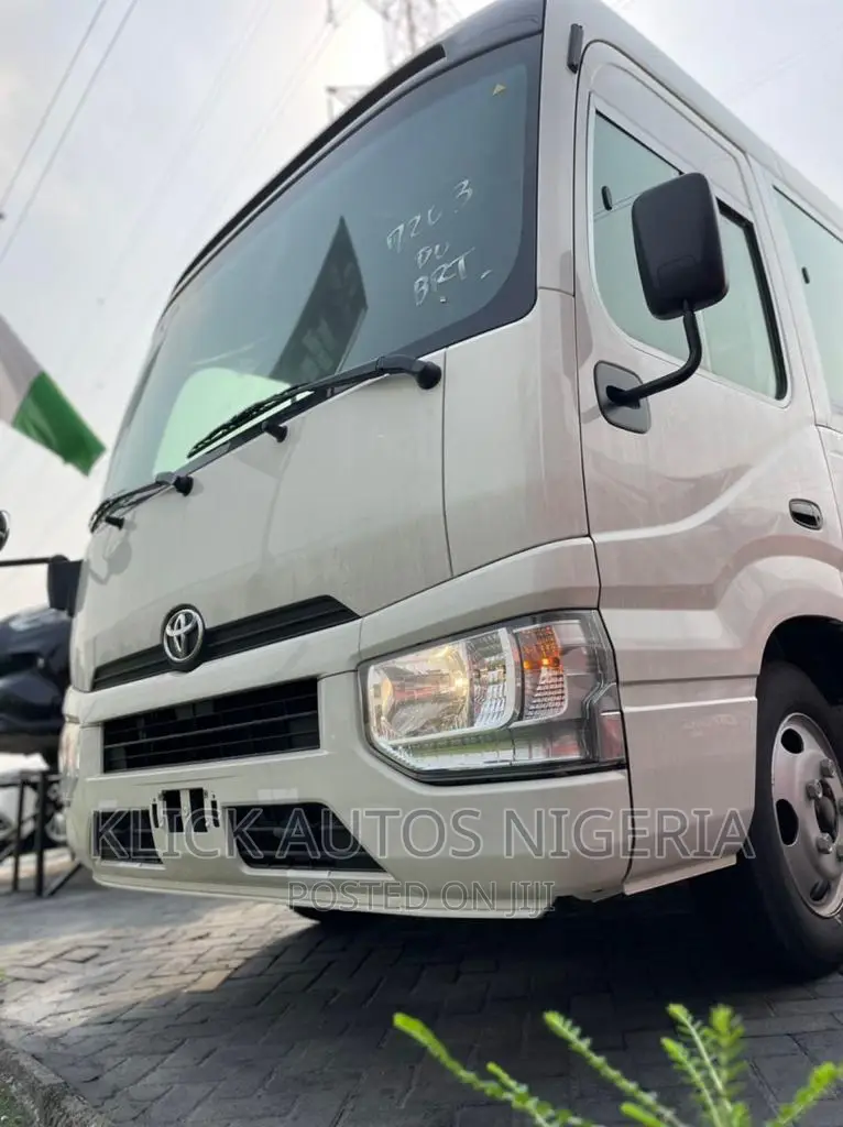 New Toyota Coaster 2023 White