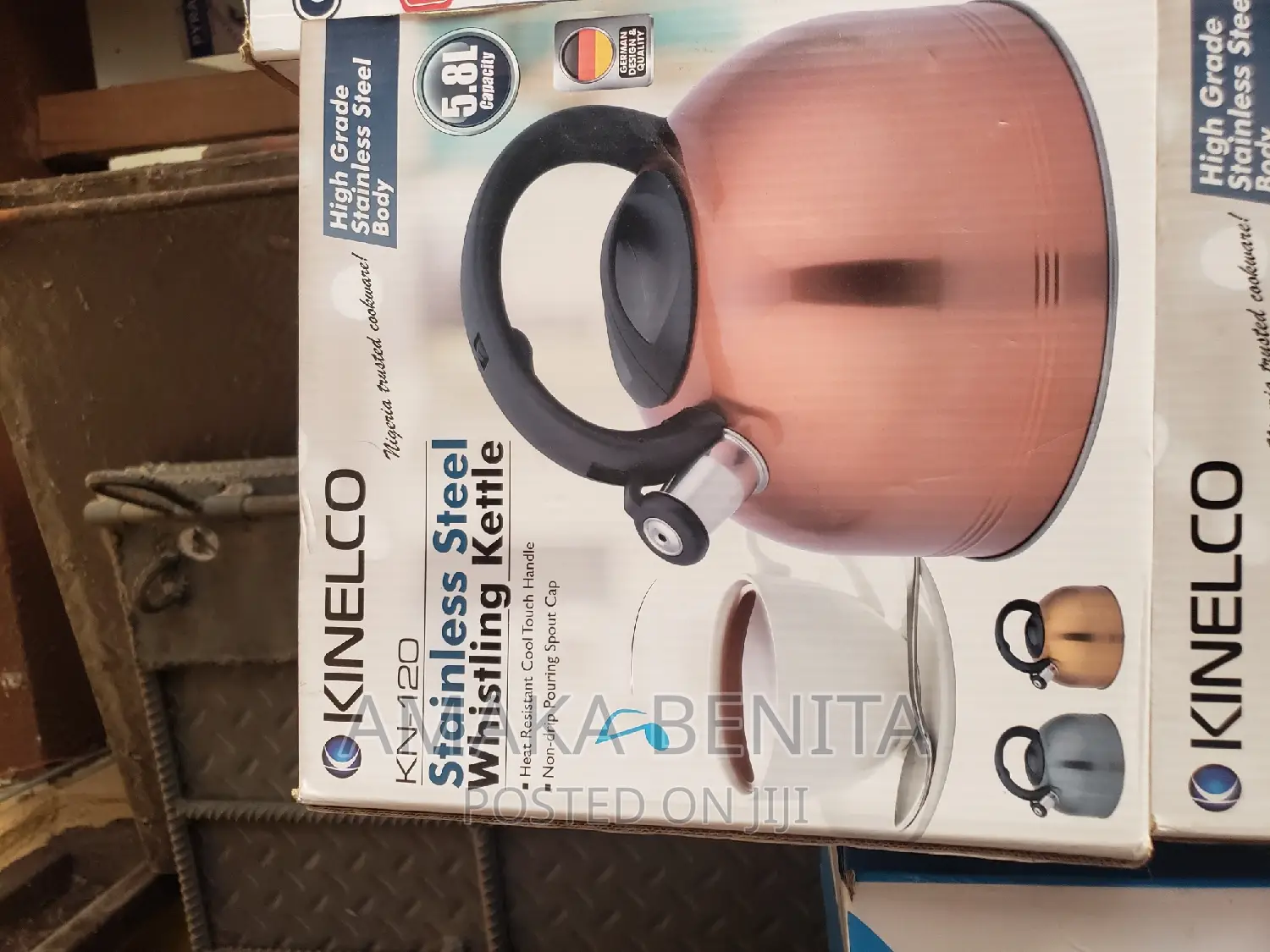 Kinelco Whistling Kettle