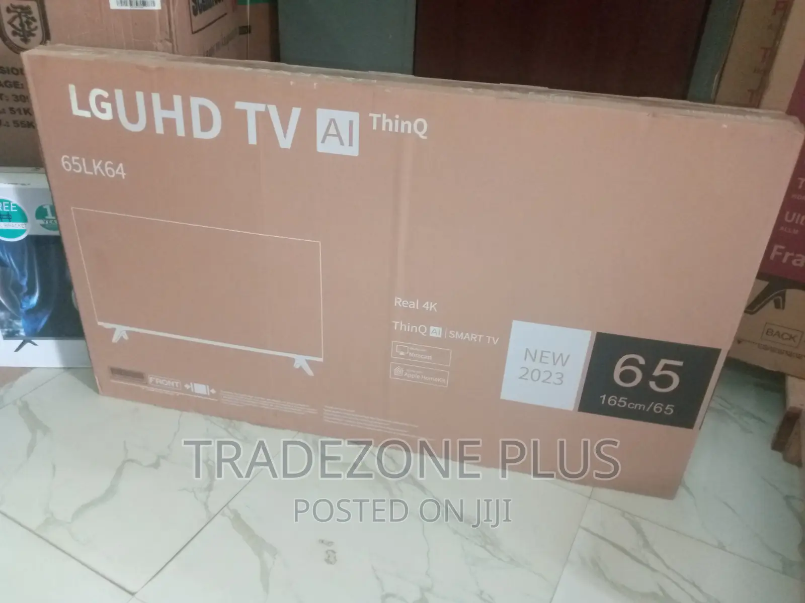 LG 65" Smart TV With Youtube and Netflix