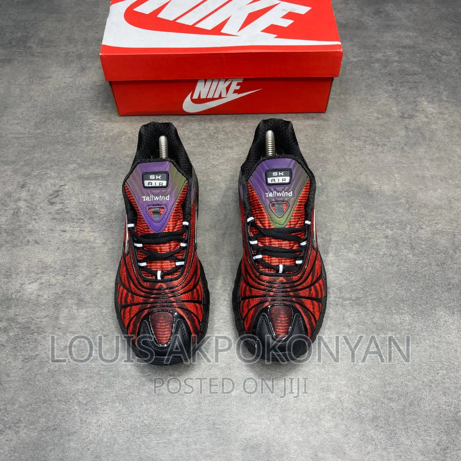 Nike X Skepta Airmax Tailwind 5 Bloody Chrome Sneakers