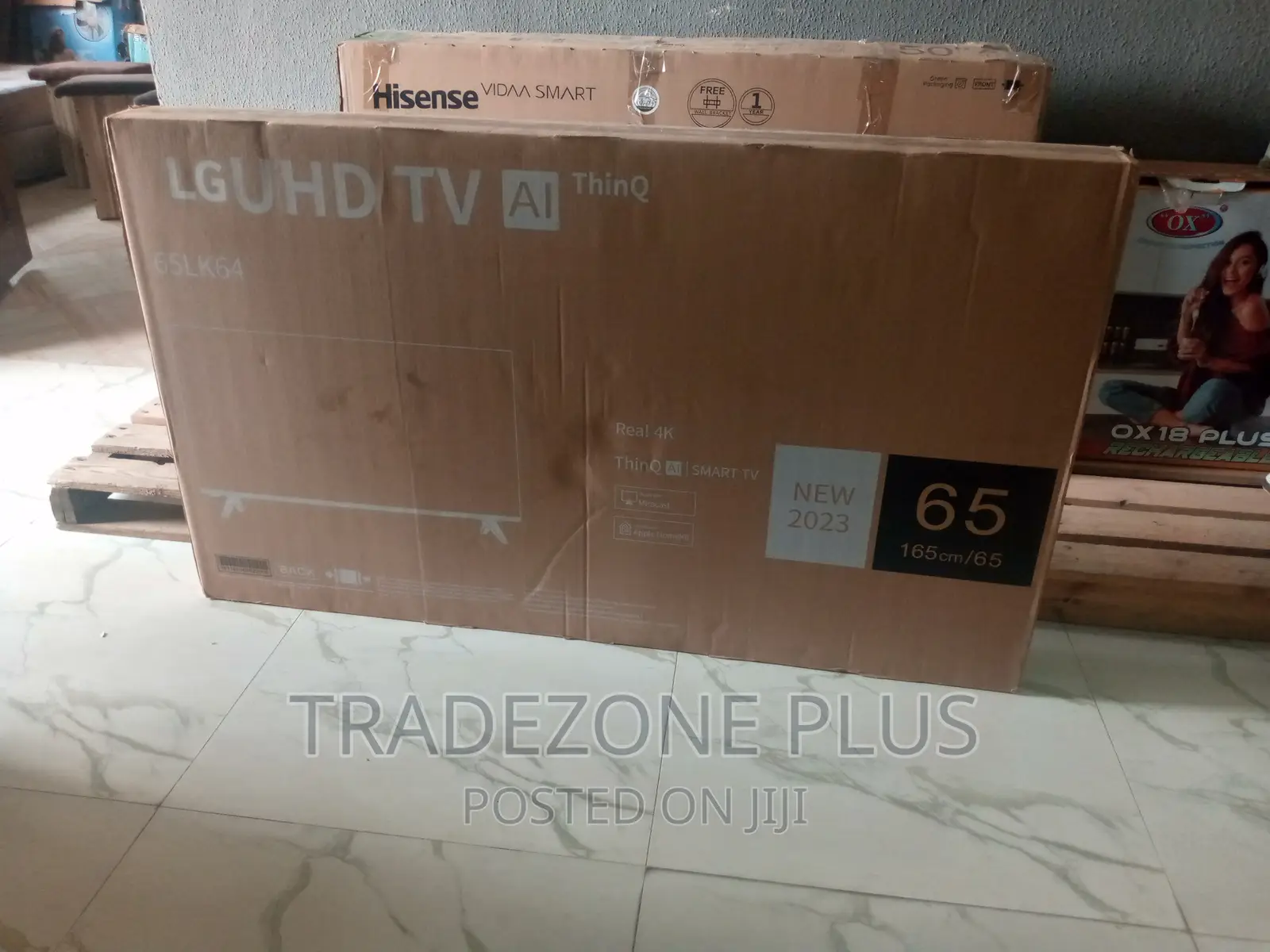 65" LG Smart TV With Bluetooth and Netflix
