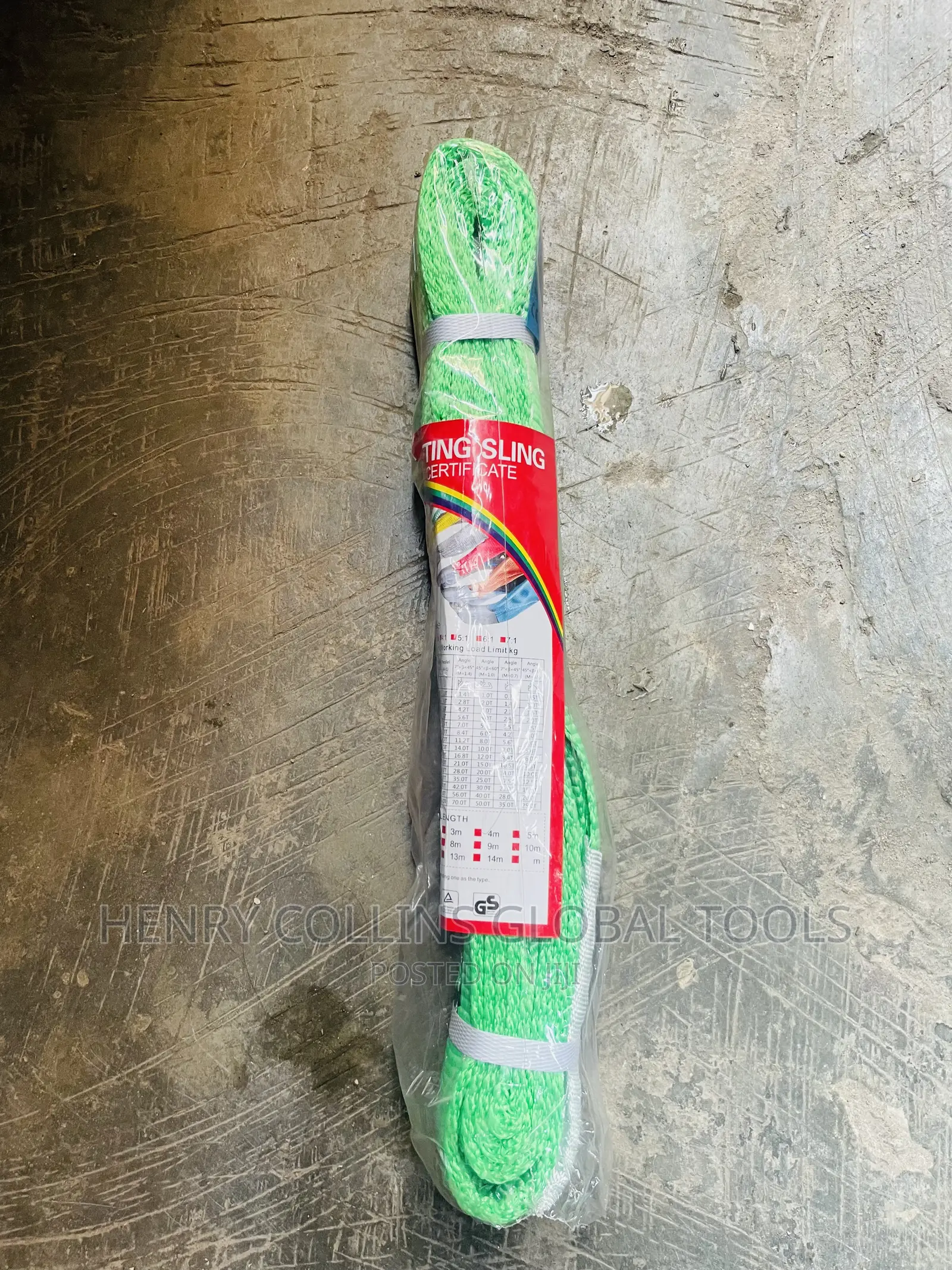 Lifting Belt 2x4 Meter