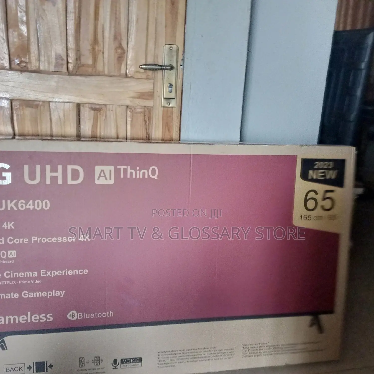 LG 65inches With Voice Activated Amount