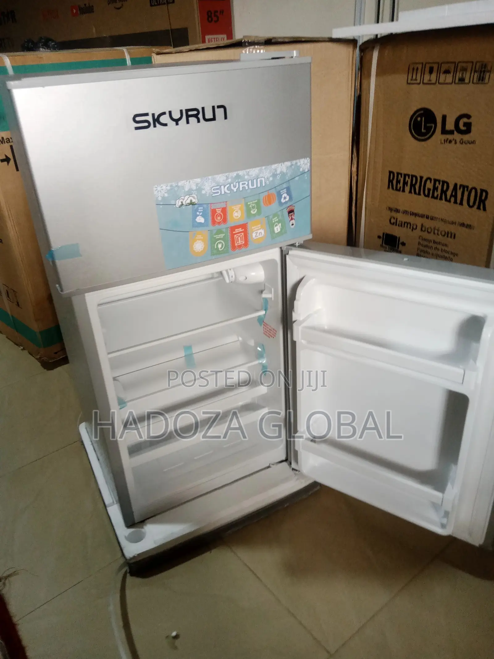 NEW Skyrun Double Door Refrigerator (Bcd-85hc)