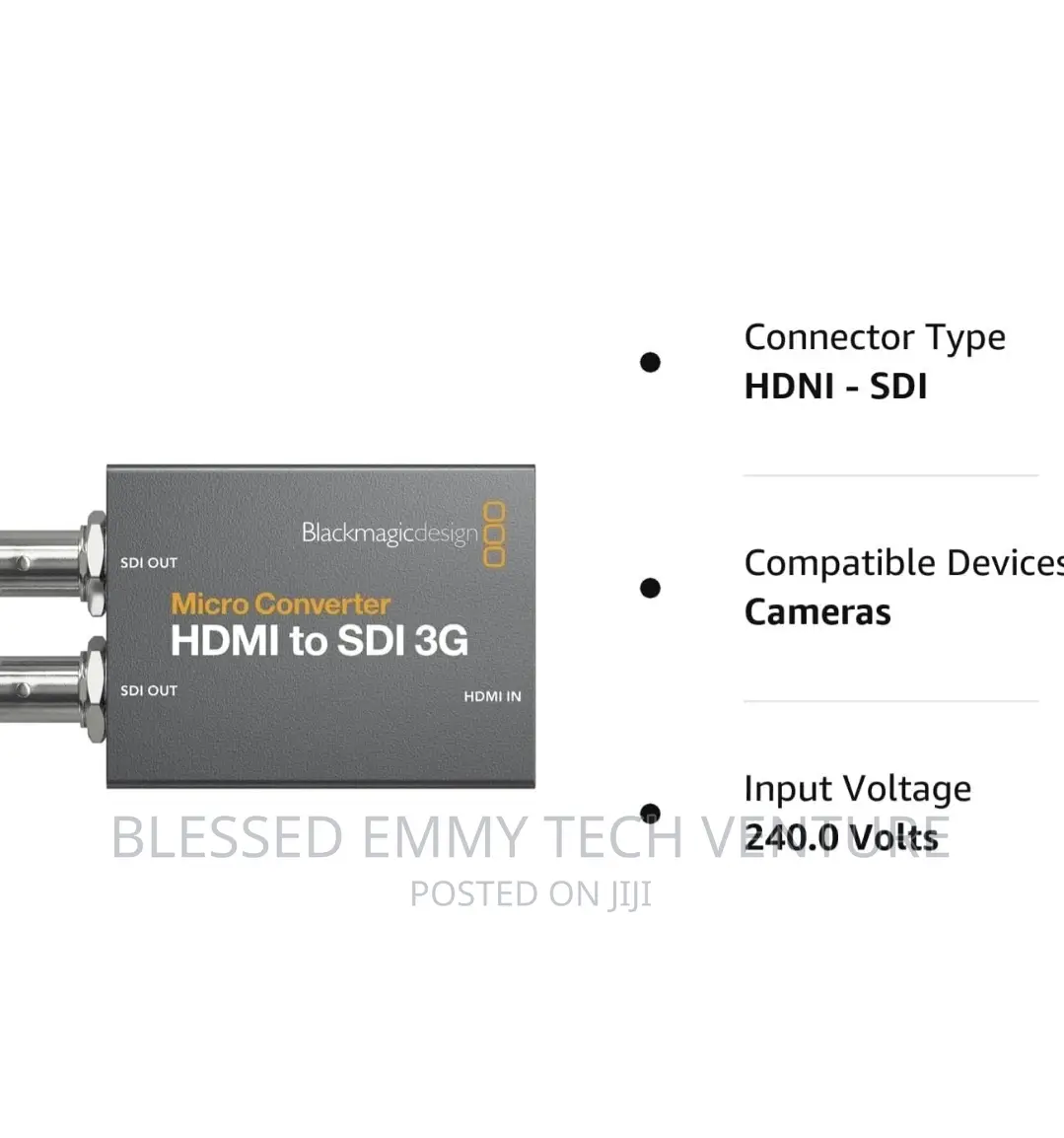 Blackmagic Design Micro Converter Hdmi to Sdi 3g